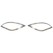 Resim Flybuy Hyundai Tucson İçin Abs Krom Arka Sis Farı Kapağı, 2010-2015 Model 