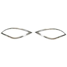 Resim Flybuy Hyundai Tucson İçin Abs Krom Arka Sis Farı Kapağı, 2010-2015 Model 