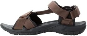 Resim Jack Wolfskin Lakewood Ride Sandal M, yürüyüş turları ve günlük kullanım için hafif erkek sandaleti, kaymaz tabanlı plaj ayakkabısı, bakımı kolay, erkekler için 