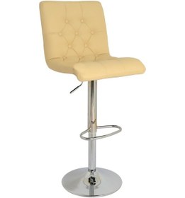 Resim Bürocci Helen Bar Sandalyesi-Krem-9519S0115 Çok Renkli 