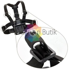Resim Gopro Hero 2 3 3+ 4 5 - Göğüs Bandı Askısı Chest Mount 