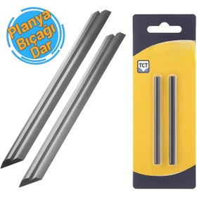 Resim Bhd Planya Bıçağı İkili Set 82 mm Dar Tip 