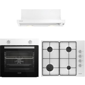 Resim Arçelik Fibona Ankastre Set 2 (P 182 B - OMD D 611 EB - AFM 130 B) 