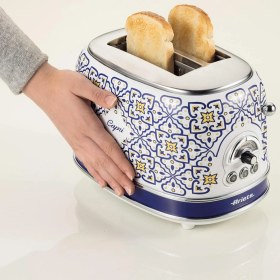 Resim Hepta Collection Capri 2 Dilim Ekmek Kızartma Makinesi 0155/1C - 810 Watt, Metal Gövde, 2 Dilim Kapasite, Buz Çözme, 