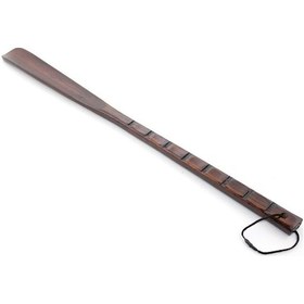 Resim Ahşap Kerata Çekecek Ayakkabı Çekeceği 