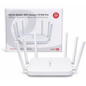 Resim Apronx Cp109 4g 4 Port Wireless Taşınabilir Modem / Router Yüksek Hızlı İnternet 