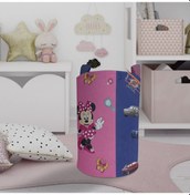 Resim Mekta Home Bebek Ve Çocuk Odası Pembe Mavi Seksekli Oyuncak Sepeti Renkli Çok Renkli 