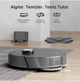 Resim Dreame Drmz Vacumix Dünyanın En Güçlü L10s Pro Robot Süpürge Ve Paspas, 5300pa Emiş , 450 Ml 3 KADEMELİ 