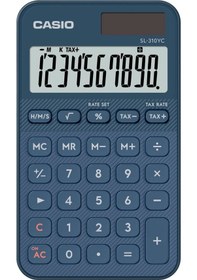 Resim Casio Sl-310yc-ny-w-dp Hesap Makinesi Pocket Gri - Siyah 