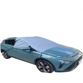 Resim Ailanthus Ön Yan Cam Yarım Branda Güneş Koruyucu Dolu Koruyucu Örtü Güneşlik Buz Kar Buzlanma Önleyici 