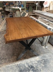 Resim Bintaşmobilya Doğal Kütük Ağaç Masa 