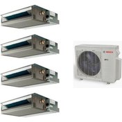 Resim Multi Kanallı 28000 Btu 1 Dış + 4 İç Ünite 9000 + 9000 + 9000 + 9000 Btu Inverter Klima Bosch