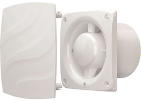 Resim Stream 100 BD - 10 cm Sessiz Klapeli Banyo Tuvalet Havalandırma Fanı 