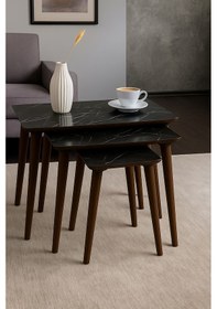 Resim İstanbul Zigon Sehpa Bendir Krem 