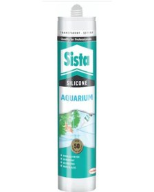 Resim Sista Akvaryum Silikonu Şeffaf 310 Ml 