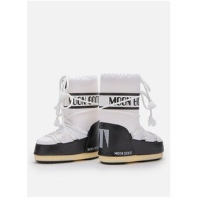 Resim Moon Boot Nylon Kadın Kar Botu 2monw2010010 Siyah - Beyaz 