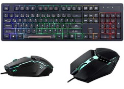 Resim Concord Chocolate Style Işıklı Rgb Gaming Oyuncu Türkçe Klavye Mouse Seti 