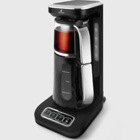 Resim Esmo Home Karaca Robotea Pro Quartz 4 In 1 Konuşan Çay Makinesi Black Chrome 