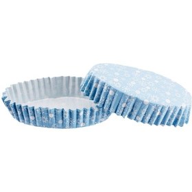 Resim Cupcake Kalıbı Pet Kapsül Oval Model Kek Kalıbı 100 Adet F11 K N11.1232 