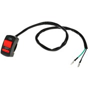 Resim Ximistore9 Motorsiklet Ve Atv İçin Siyah 12v 10a Anahtar - 55cm Kablo Uzunluğu Siyah 