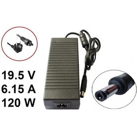 Resim Monster Uyumlu Abra A7 V1.1 Adaptör 19.5V 6.15A Şarj Aleti Siyah Renk 