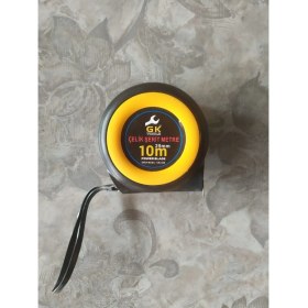 Resim Çelik Şerit Metre 10X25 mm 10 Metre, Dayanıklı ve Hassas Ölçüm Aleti 