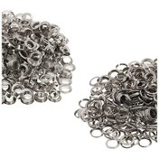 Resim Tuhafiyecimiz 24 Boy Alüminyum Kuşgözü ve Pulu. (1000 adet) 