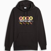 Resim SWxP PUMA WORLDWIDE Erkek Kapüşonlu SWEATSHIRT 