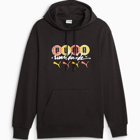 Resim SWxP PUMA WORLDWIDE Erkek Kapüşonlu SWEATSHIRT 