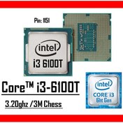 Resim Intel İ3-6100t Çift Çekirdek 3.20 Ghz İşlemci Lga 1151 Tray 