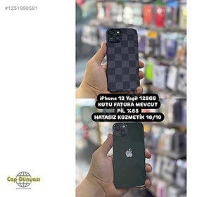 Resim Apple iPhone 13 İkinci El TR | 128 GB | Yeşil 