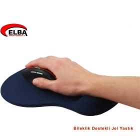 Resim Elba K06152 Bileklikli Jel Mouse Pad Kırmızı 