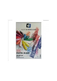 Resim Alex Artist - 35X50 Pastel Fon Blok Spiralli 220 Gr *Yeni 