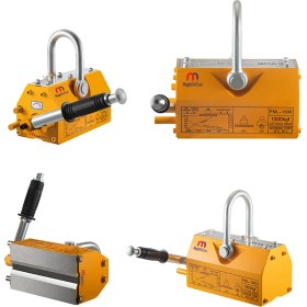 Resim Mıknatıs Avm PML-1000 Manyetik Kaldıraç - 1000 kg Güç - Güvenlik Katsayısı 2.5x (2500 kg Kopma Gücü) 