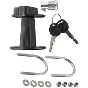 Resim Dashanshop Evrensel 3l 4l 5l Benzin Bidonu Ağır Hizmet Tipi Kilitli Motor Tank Tutucu Aksesuar 