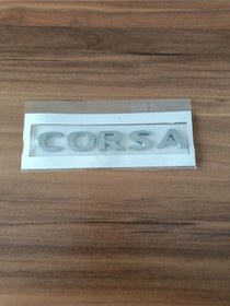 Resim Opel "corsa" Bagaj Yazısı 'corsa' D Arka Bagaj Yazısı 
