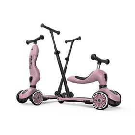 Resim Scoot and Ride 240527-00069 Push and Go Ebeveyn Kontrollü Wildberry Çocuk Scooter 