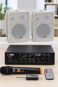 Resim Lastvoice Large Plus Paket-1 Hoparlör Ve Anfi Anons Ses Sistemi Seti 