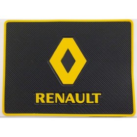 Resim Genel Markalar Renault Kaydırmaz Torpido Pedi - Renault Logolu Kaydırmaz Ped 