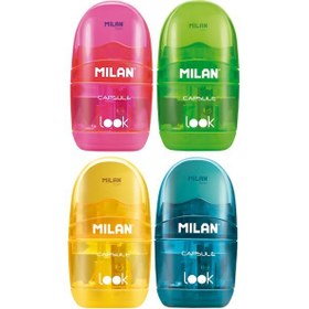 Resim MILAN 4721116 COMPACT SUNSET KALEMTRAŞ-SİLGİ BLİSTER 