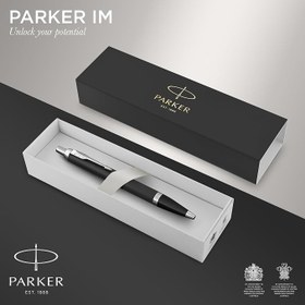 Resim Parker IM Mat Siyah CT, Tükenmez Kalem 