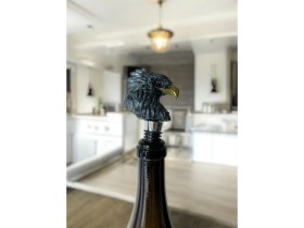 Resim Magicland Kartal Başlı Şişe Tıpası, Şişe/ Yağdanlık/ Şarap/ Zeytinyağı Tıpası - Şık ve Güçlü Tasarım 