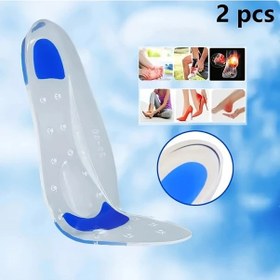 Resim Fochsia Düz Tabanlık Ve Kemik Düşüklüğü İçin Eu 43-44 Erkek Kadın Spor Ayak Taban Destek Yastığı 