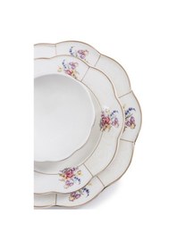 Resim Maxx Doria Garden Collection Bruxa 12 Kişilik 58 Parça Yemek Takımı Pa2125 Beyaz 