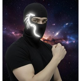 Resim Unisex Kar Maskesi Balaklava Reflektörlü Nefes Alabilen Motorcu Maskesi- 
