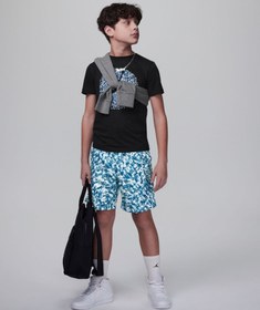 Resim Jordan MJ Essentials Poolside Printed Shorts - Mavi / 