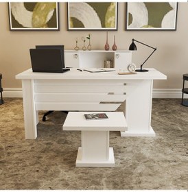 Resim KALENDER DEKOR OPHİRA-1-2-4 OFİS BÜRO MASASI TAKIMI OPH01 