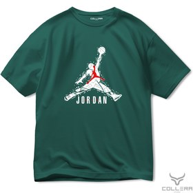 Resim Air Jordan - Oversize T-Shirt - Yeşil / L 