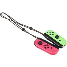 Resim Nintendo Joy-Con Controllers Pembe Yeşil Pink/Green Joy Con 
