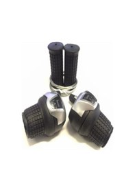 Resim Bisiklet Grıp Shıft Vites Kolu 7 Li Index Kdsg-43 Shmn Model Gri - Siyah 